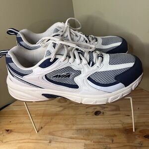 Avia Navy and White Athletic Shoes